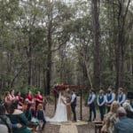 Bride and groom getting married in Dwellingup - Brooke Jackson