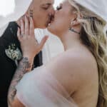 Bride and groom in love - Brooke Jackson
